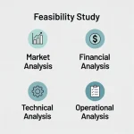 Feasibility study to evaluate project viability, risks, and potential for success in the market