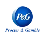 لوگوی P&G، شرکت چندملیتی تولیدکننده محصولات شوینده، بهداشتی و مراقبت شخصی