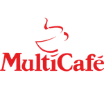 لوگوی Multicafe، برند قهوه فوری و نوشیدنی‌های قهوه‌ای ایرانی